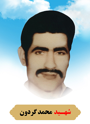 تصویر شهید محمد گردون